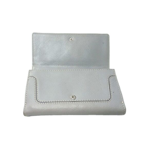 Michael Kors Brook Ville Gray Carryall Wallet Purse $158 - Picture 3 of 7